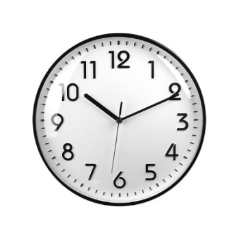 투풀볼록입체숫자벽시계 300