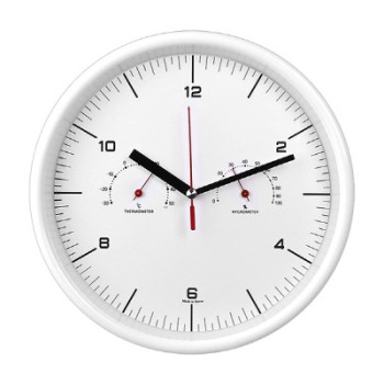 온습도 벽시계 250