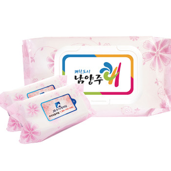 NEW_CL80C-12_코스모스 80매 매직 캡형 베이직  물티슈