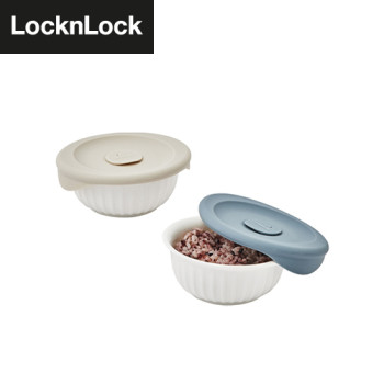 락앤락 바로한끼 도자기 밥/ 밀폐용기 250ml 2개 세트