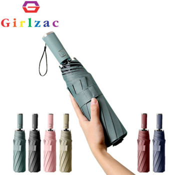 베이직 UV차단 3단 완전자동우산