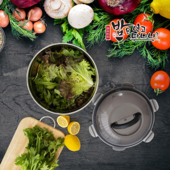 밀폐 스텐 믹싱볼 6.5L (김수미 밥은 먹고 다니냐)