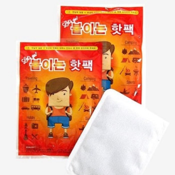 (KC인증)  붙이는 핫팩 50g (파스형)