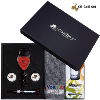 CB 골프등산타올 골프공 볼마커 Gift 세트2