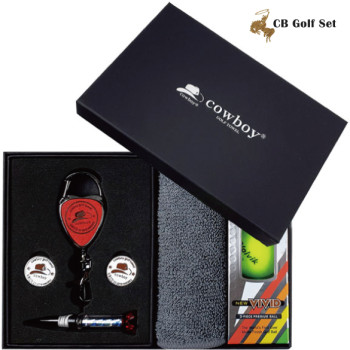 CB 골프공3피스3구 볼마커 스포츠타올 Gift 세트3