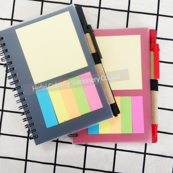 투명커버  크라프트 볼펜수첩 수첩