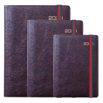 HO스프링 다크브라운 밴드 다이어리