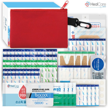 레드 파우치 구급함 15호(56P)