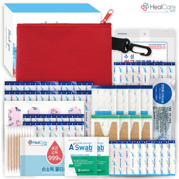 레드 파우치 구급함 13호(48P)