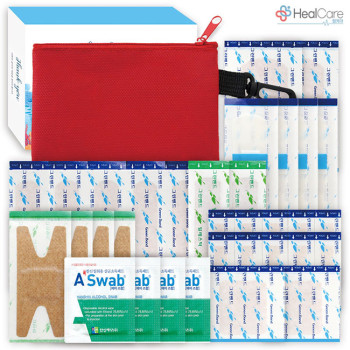 레드 파우치 구급함 10호(33P)