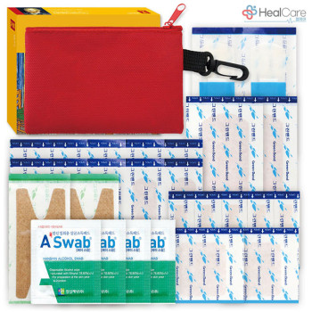 레드 파우치 구급함 8호(27P)