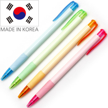 (국산)파스텔 라바 노크펜 볼펜