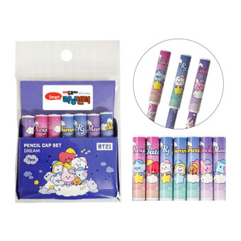 BT21 드림 연필캡 7P 세트