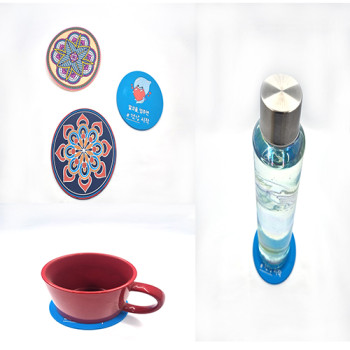 [주문제작]PVC캐릭터 컵받침/티코스터