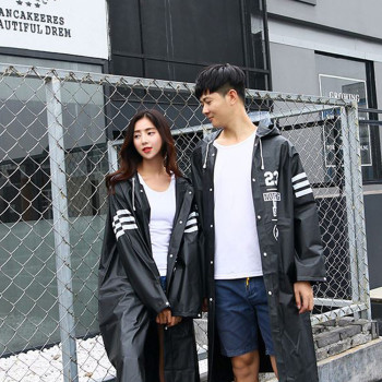 커플우비 EVA 여행용 레인코트 우의
