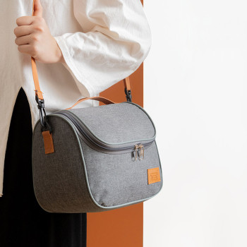 데일리 베이직 스퀘어 숄더백 보온보냉백