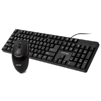 유니콘 BK-5000S 유선 USB키보드 & 마우스 세트