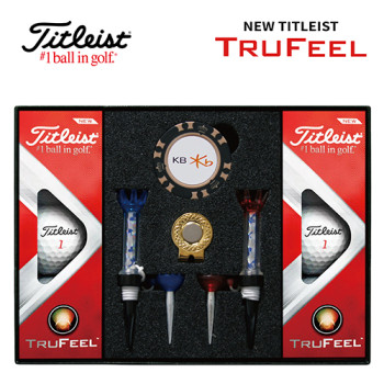 타이틀리스트 트루필 골프볼 6구+칩볼마커+자석티 세트