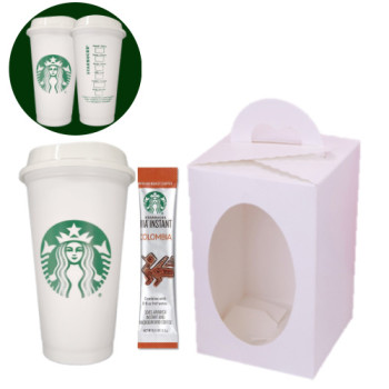 스타벅스 리유저블 그란데 텀블러 비아커피 1ct 손잡이 박스 선물용