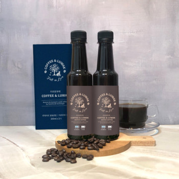 커피엔루왁 드립원액 250mlx2개