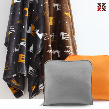 노엘극세사 삼면쿠션담요