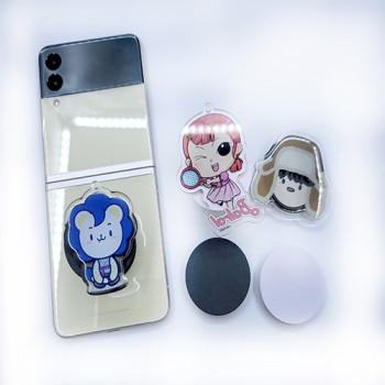 [주문제작]원형 아크릴 캐릭터 스마트톡