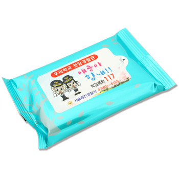 매직 메탈트리민트 물티슈(10매)