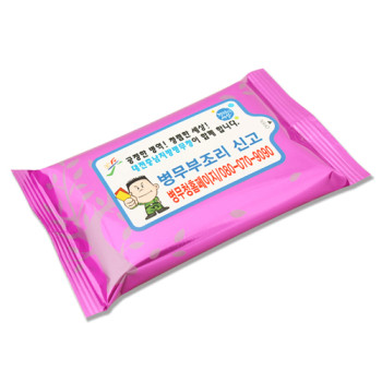 매직 메탈트리퍼플 물티슈(10매)