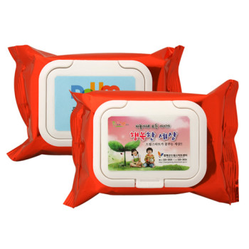 매직 메탈레드 물티슈 캡형(30매)