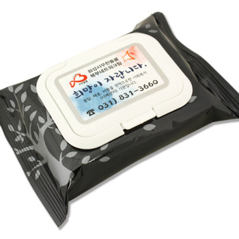 매직 메탈트리블랙 물티슈 캡형(30매)