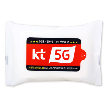 무광 뉴 화이트 물티슈(10매)