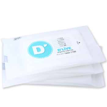 전용 매직 화이트 베이직 물티슈(10매)