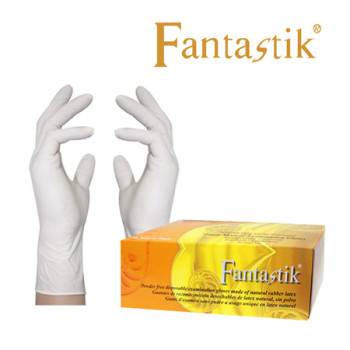 판타스틱 라텍스장갑 100매 일회용 실험용 주방용 요리용 미용 고무장갑