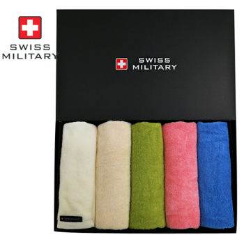스위스밀리터리 150g 코지 면사타올 5P