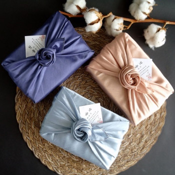 고운소금 2조 장미매직실크 보자기포장