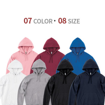 기능성 드라이 기모 후드티 / 이중후드