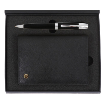 프런티어볼펜+베로나소가죽여권지갑