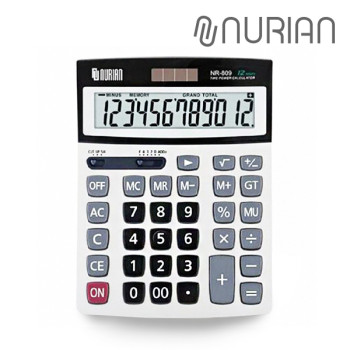 [누리안] 탁상용 일반대형 계산기 NR-809