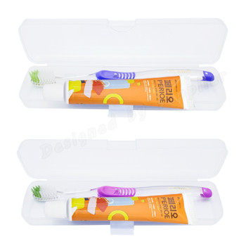 국내산[파스텔/클린미세모+페리오]칫솔치약/여행세트