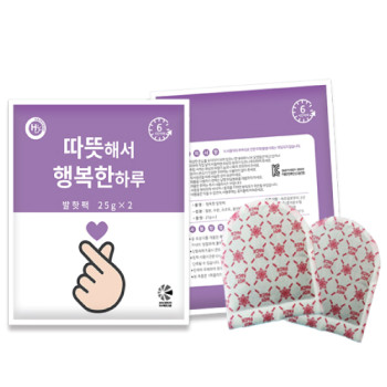 [국산] 발핫팩 20g x 2개입