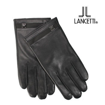 란체티 모던 배색 남성 가죽 장갑LC-21