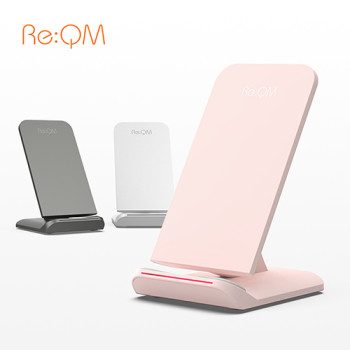 리큐엠 15W 스탠드형 고속무선충전기 QWC-Q1500