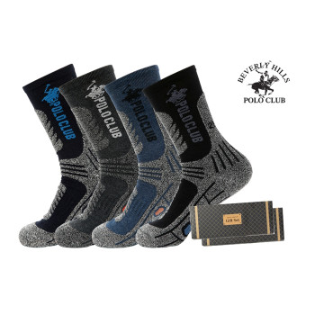 폴로클럽 기능성 장목 등산양말(남성)