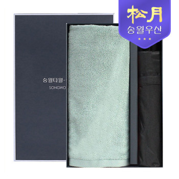 송월타올 송월 라이트무지40 + 송월3단 컬러무지 2p 콤보세트