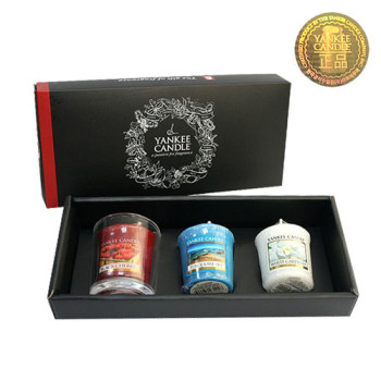 [양키캔들]보티브선물세트(보티브3P홀더1P,박스포함)