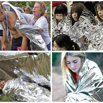 보온비상담요 응급담요 등산담요(대)-고급형