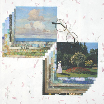 DYI명화시리즈2 안경닦이/전사클리너 (15 x 18 cm)맞춤주문제작