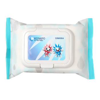 30매 물누리블루 캡형물티슈