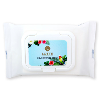 매직 무광 화이트 물티슈 캡형(20매)