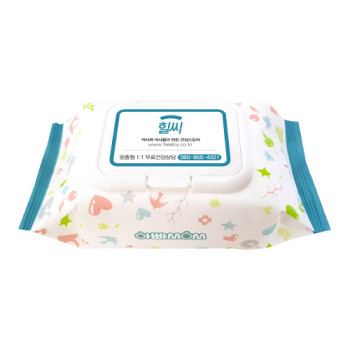 50매 캡형아빠맘물티슈